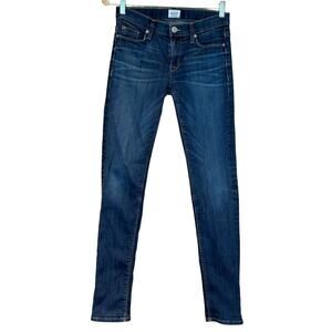 Women's Hudson Colette Midrise Skinny Blue Jean 5 Pocket, Size 26, EUC